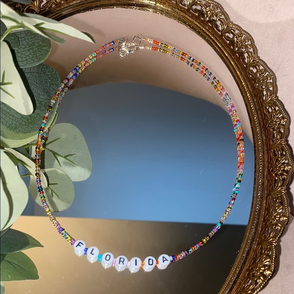 Florida Beaded Necklace